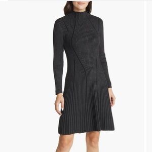 Mari Ribbed Long Sleeve Sweater Dress
French Connection